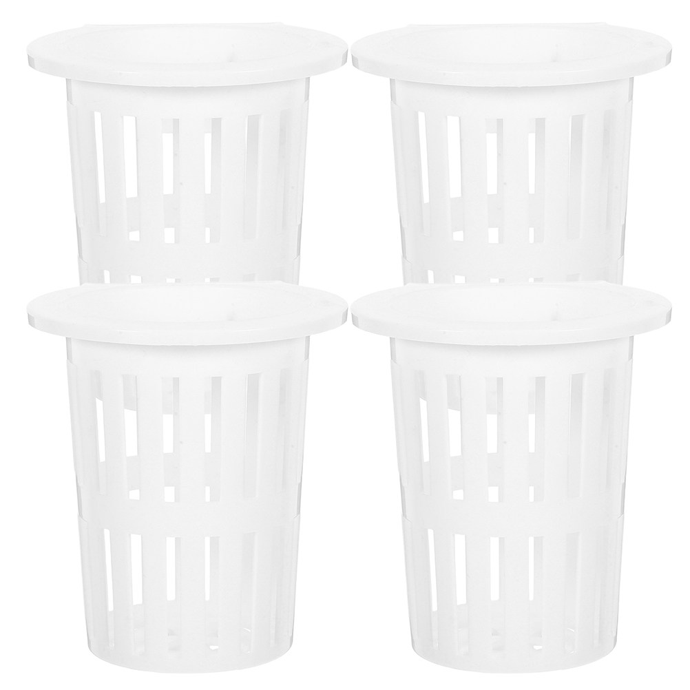 Aquarium Plant Holder - 4Pcs Wall Mounted Hydroponic Basket Planter