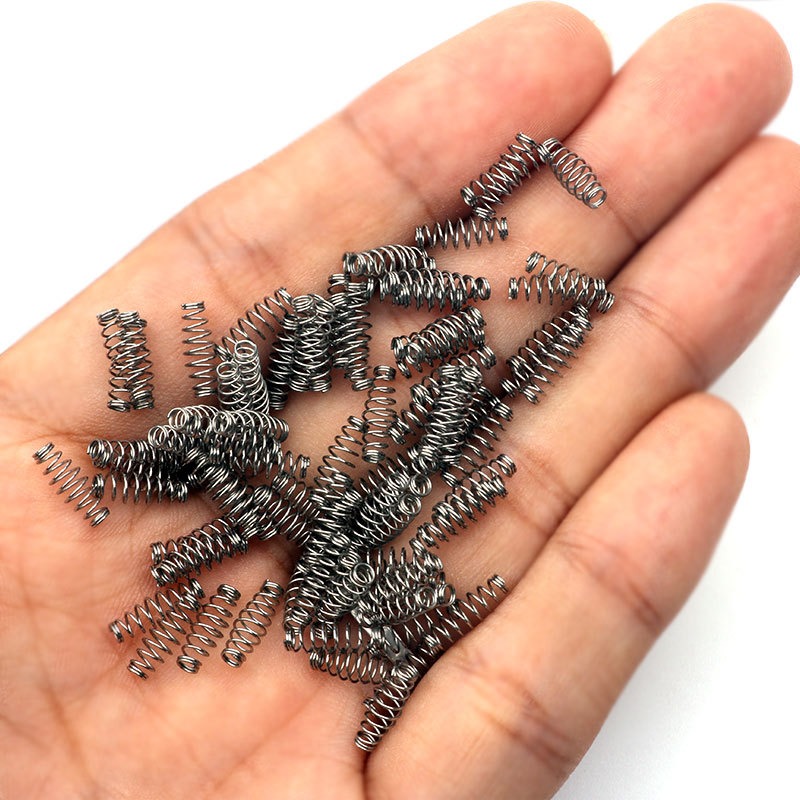 Aquarium Fertilizer - 100Pcs Fish Hooks Spring Bait Feeder