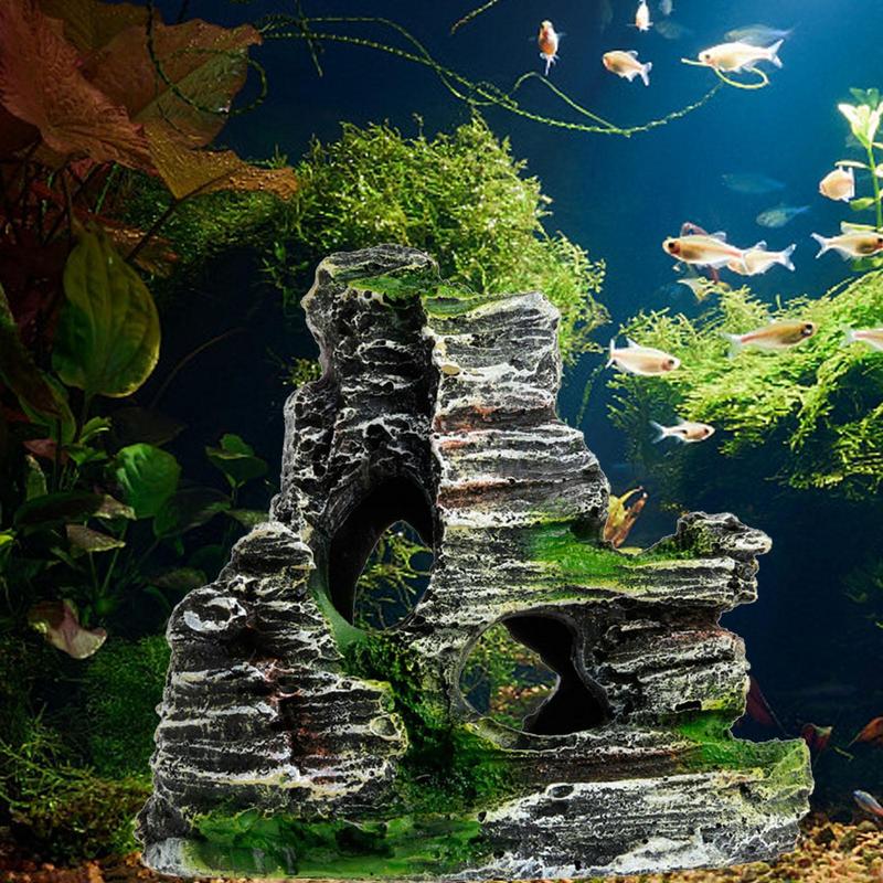 Aquarium Moss - Aquarium Sandstone Decoration Fish Tank Landscaping