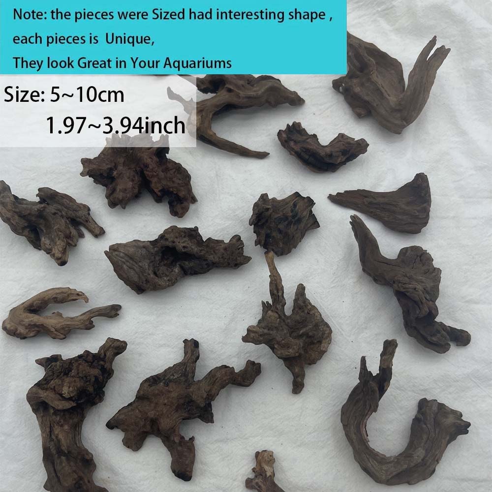 3PCS ﻿Natural-Look Driftwood S - Aquarium Plant Substrate 评论和价格