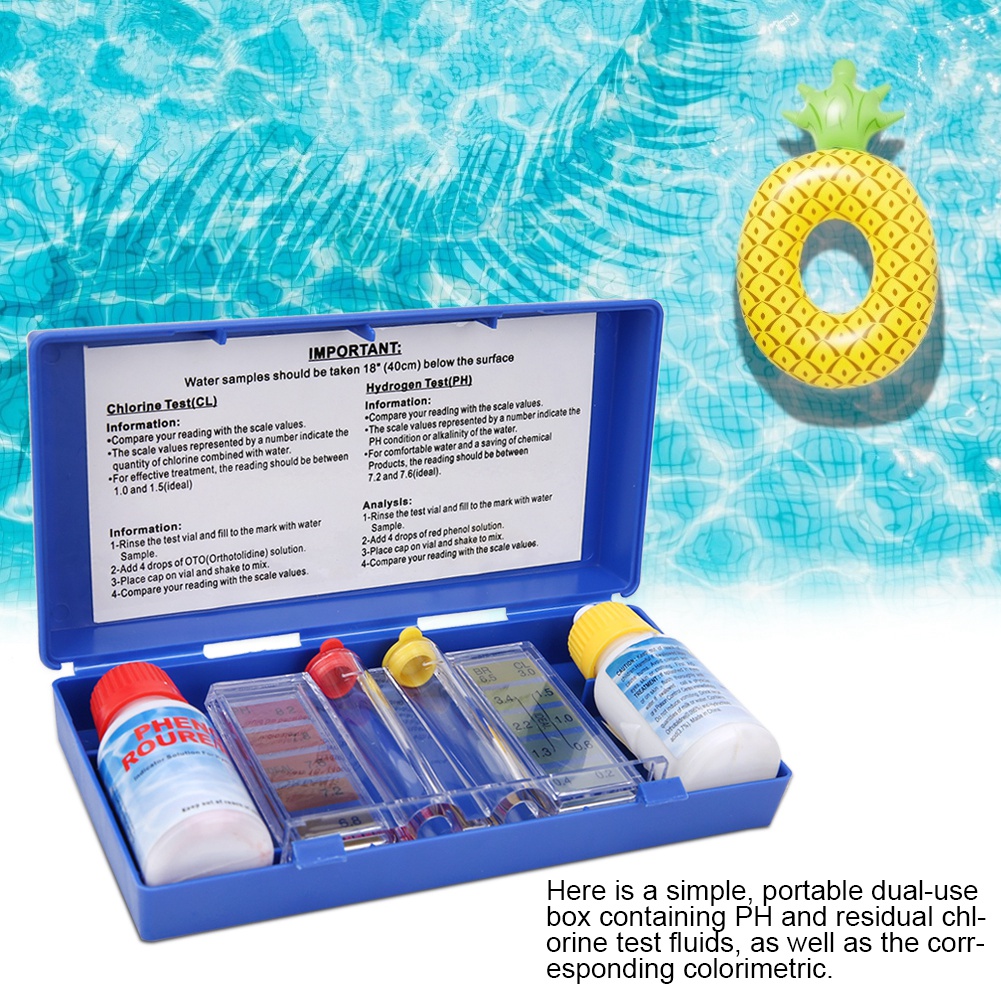 PH Chlorine Water Quality Test - Aquarium Liquid Carbon 评论和价格
