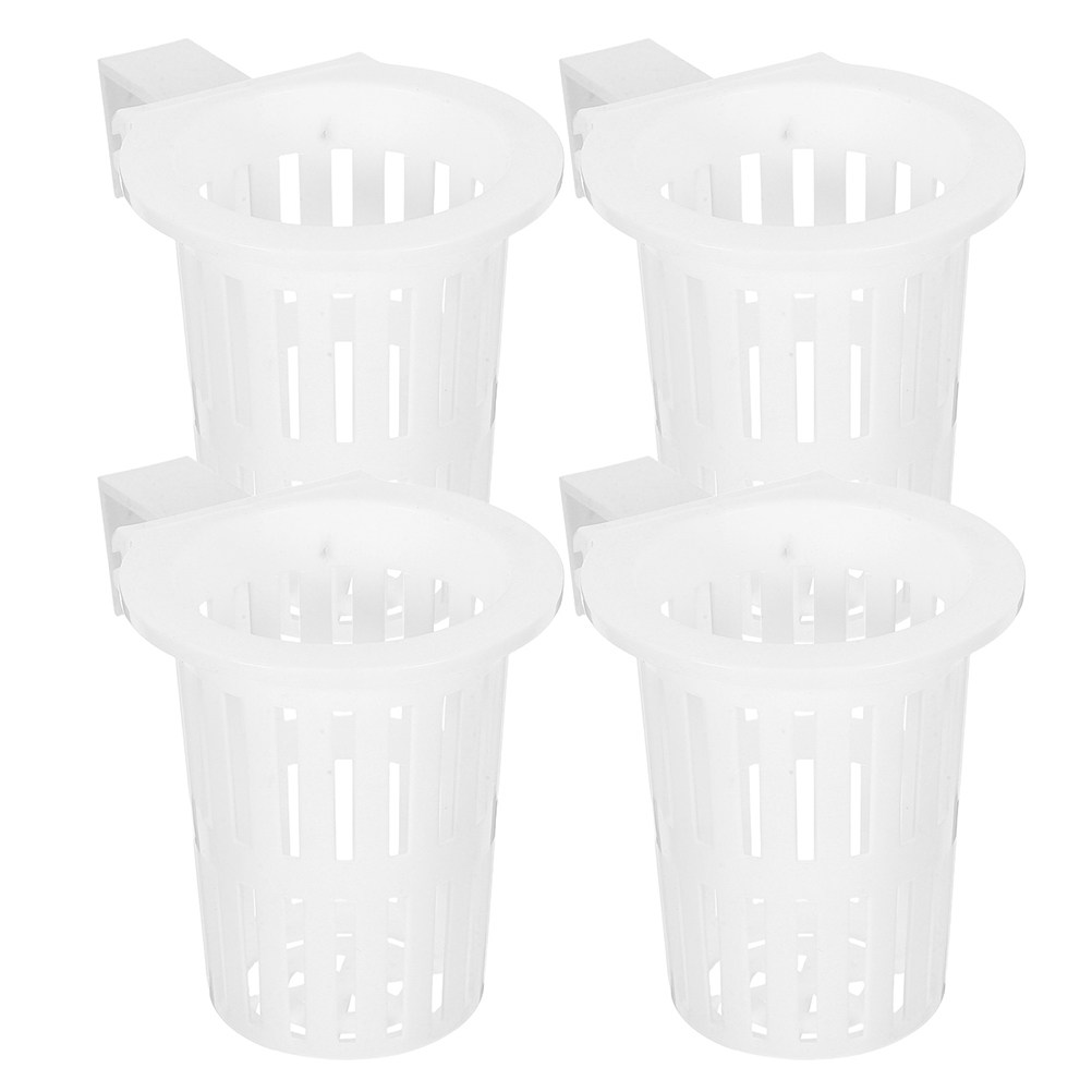 4Pcs Wall Mounted Hydroponic B - Aquarium Plant Holder 评论和价格