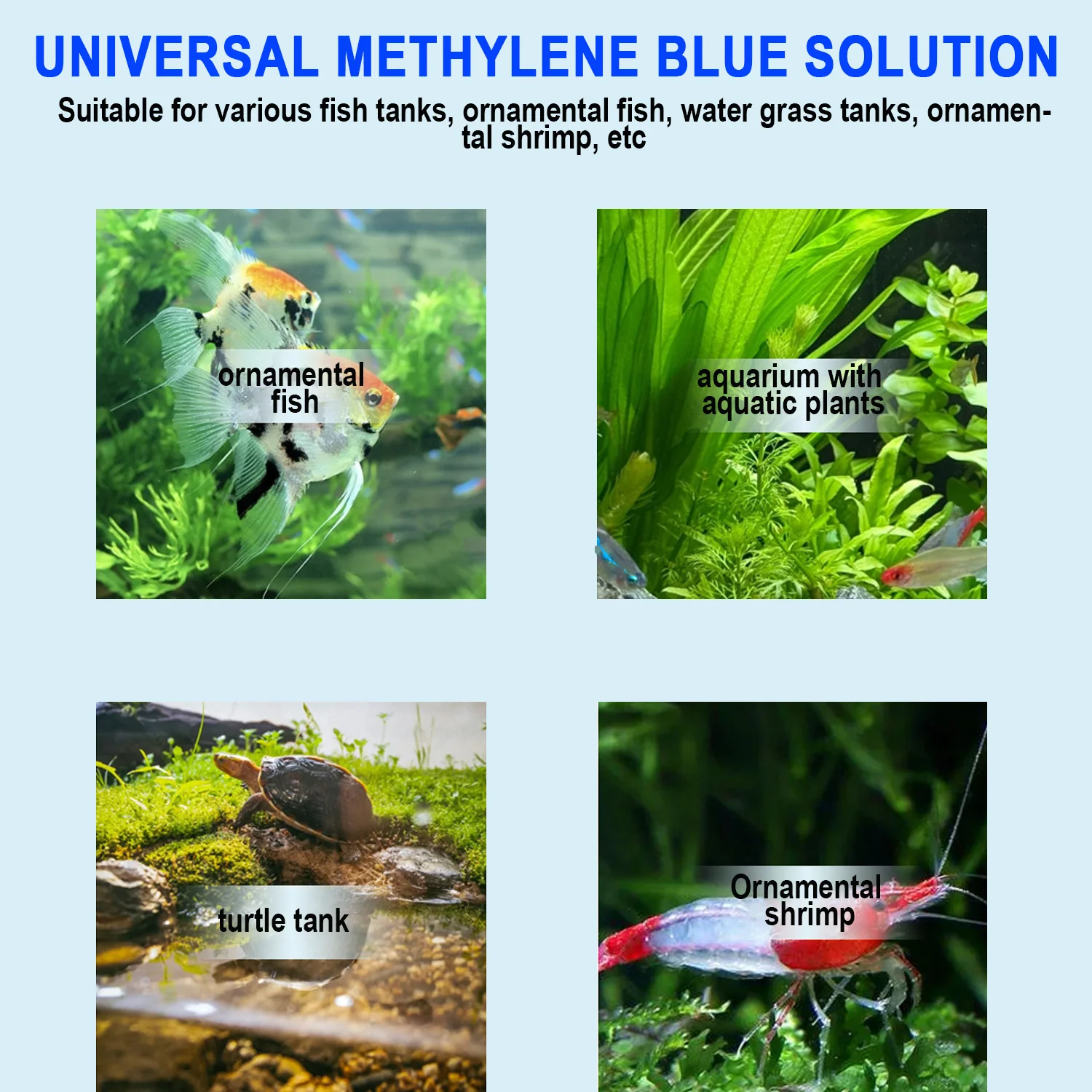 Methylene Blue Aquarium Fish T - Aquarium Liquid Carbon 评论和价格