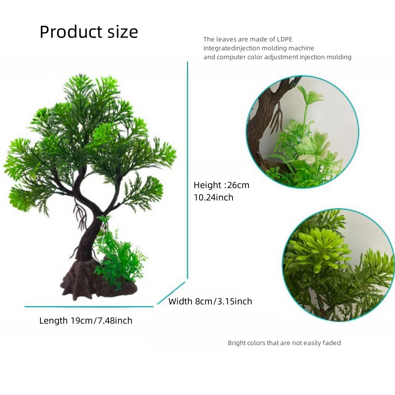 Fish Tank DIY Artificial Aquar - Aquarium Moss 评论和价格