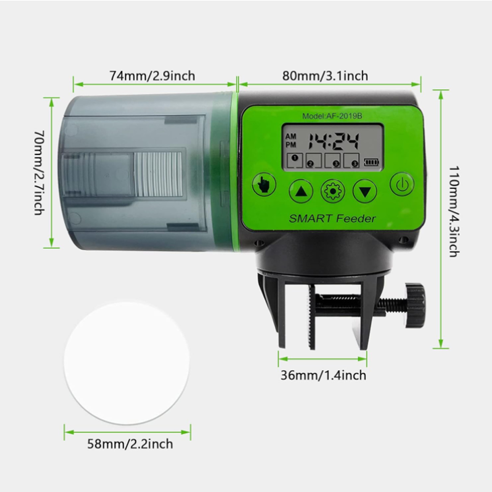 Automatic Fish Tank Feeder Int - Aquarium Fertilizer 评论和价格