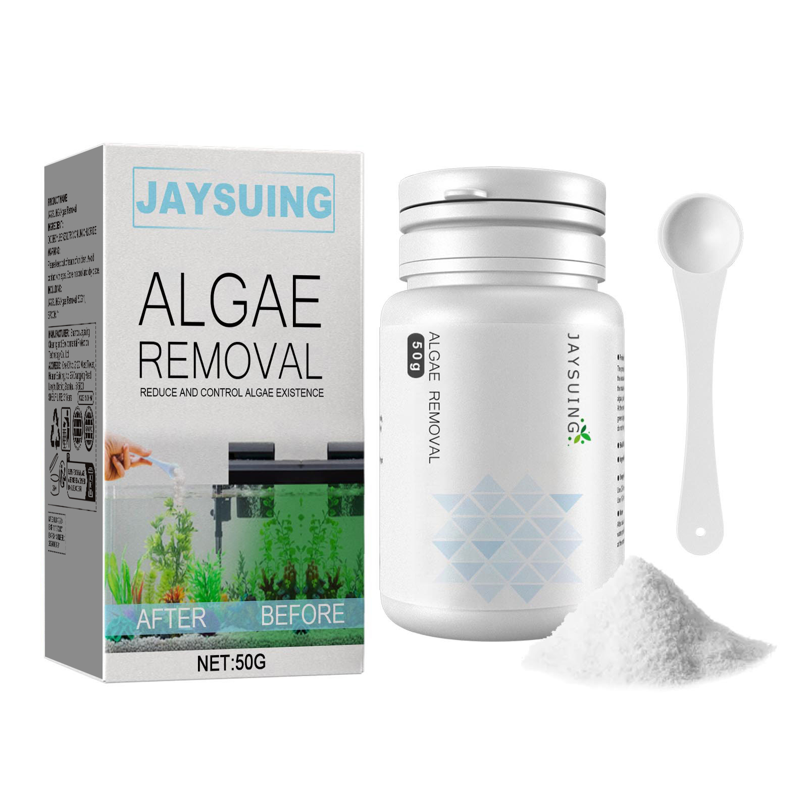 Aquarium Algae Remover Powder, - Aquarium Moss 评论和价格
