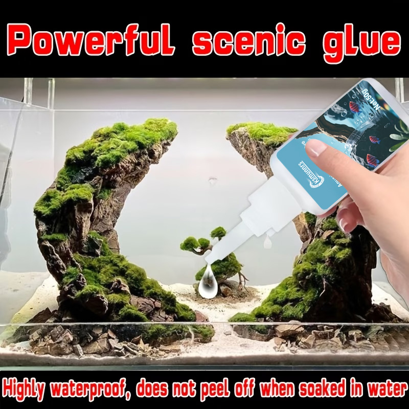 Aquarium Landscape Glue, Quick - Aquarium Moss 评论和价格
