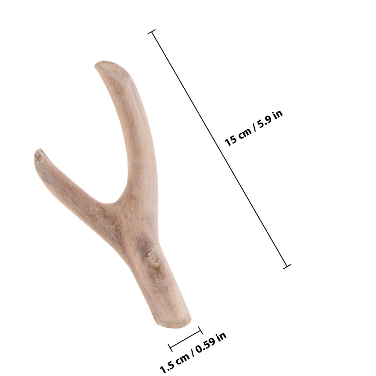 Natural Y-Shape Driftwood Orna - Aquarium Moss 评论和价格
