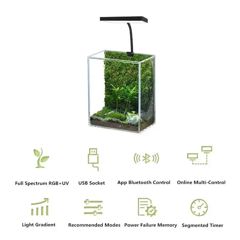 WEEK AQUA Mag Pro USB Nano Aqu - Aquarium Plant Light 评论和价格