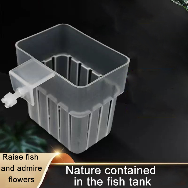 Aquarium Transparent Hydroponi - Aquarium Plant Holder 评论和价格