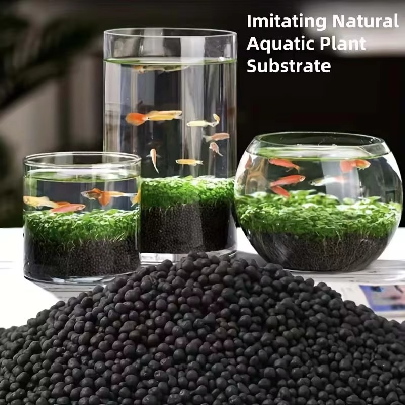 Black Aquarium Substrate Soil  - Aquarium Plant Substrate 评论和价格
