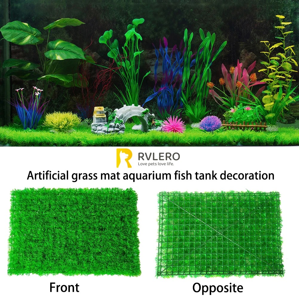 Artificial Grass Lawn Aquarium - Live Plant Aquarium 评论和价格