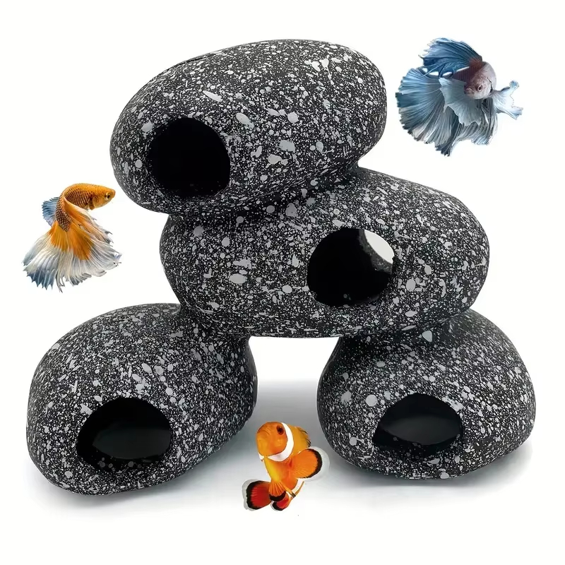 1/2Pcs Aquarium Cichlid Stone  - Aquarium Moss 评论和价格
