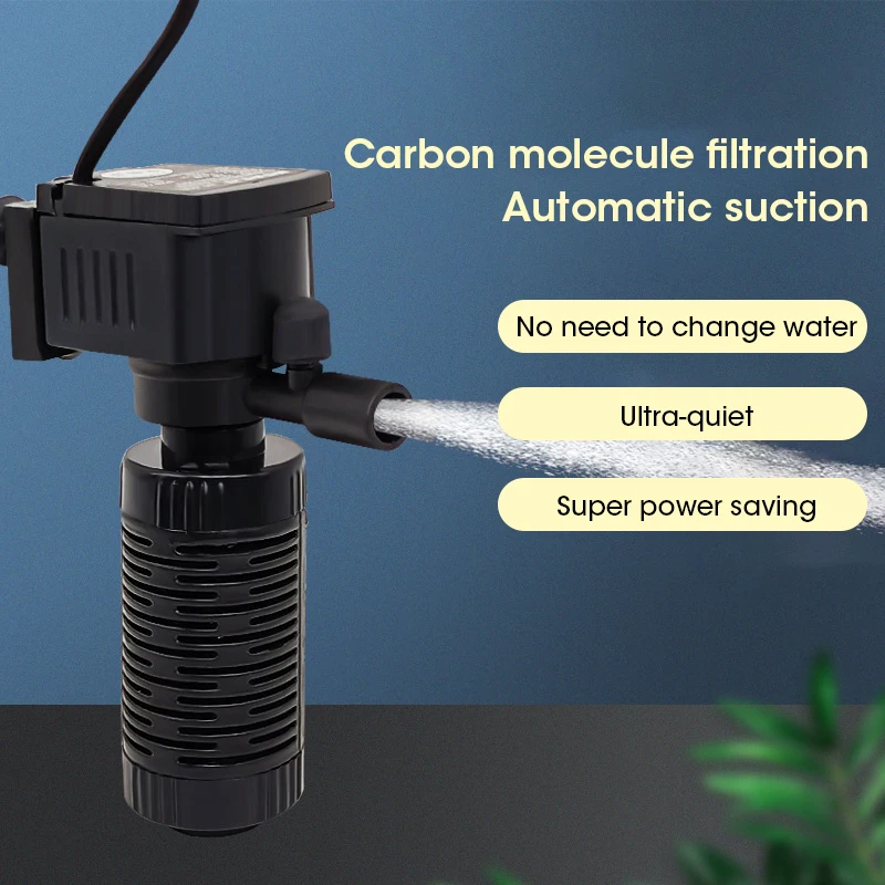 Mini Fish Tank Filter Quiet Su - Planted Aquarium Cleaning 评论和价格