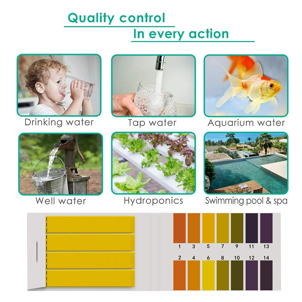 80-400pcs PH Test Strips For W - Aquarium Plant Substrate 评论和价格