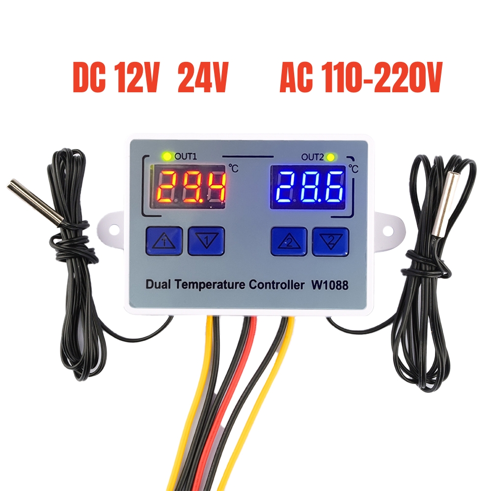 W1088 Dual LED Digital Tempera - Aquarium Plant Holder 评论和价格